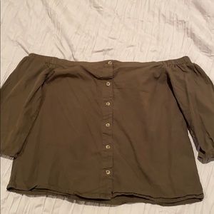 Off the shoulder top